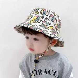 귀여운모자 봄 벙거지 모자 자외선차단 어린이 아동 네모안경 준캡 가을 유아 여름