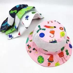 아동 유아 어린이 벙거지 챙모자 공룡외계인 자외선차단 메쉬 가을 여름 벙거지 준캡 귀여운모자 봄 돌돌이