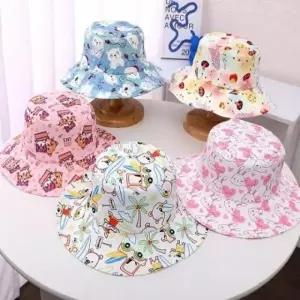 여름 유아 벙거지 가을 큐티캣 자외선차단 모자 귀여운모자 봄 준캡 아동 어린이
