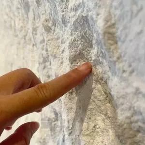 템퍼보드 벽지 돌무늬 스티커 셀프 시공 접착식 인테리어 장식판 배경