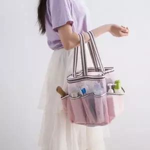물빠짐 그물가방 8포켓 메쉬가방 목욕가방 비치백 수영장가방