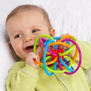 포뇨1  맨하탄토이 치아발육기 윈켈 클래식 박스포장 454532 구강기 아기 장난감