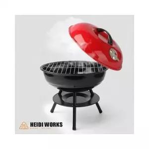 루미나D 캠핑 바베큐 그릴 뚜껑 화로대 14 인치 가정용 주방용