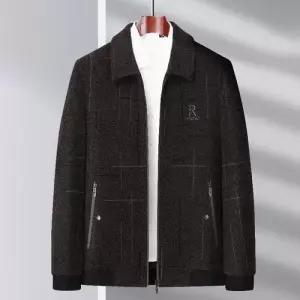 남자 하프 모직 가을 캐주얼 설니르 자켓 코트 터틀넥 원픽3