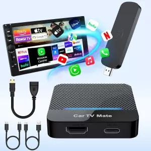 Car TV Mate Pro - Fire Stick Android용 무선 카플레이 및 HDMI 어댑터 자동차 화면 엔터테인먼트용