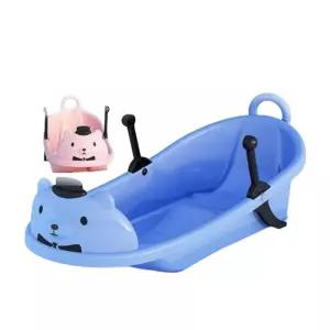 바퀴달린썰매 방석 스포츠 실내 썰매장 눈 보드 겨울