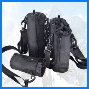 전술 물병 슬리브 백 병 거치대 보온병 거치대 주전자 파우치 컵 캐리어 케이스 머그잔 케이스