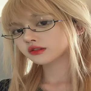 티타늄 안경테 라운드 가벼운 반무테 안경 무테 타원형 패션