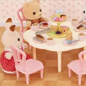 [에이치플러스몰]실바니안 패밀리 카페라떼 스위트 파티세트 인형 피규어 장난감