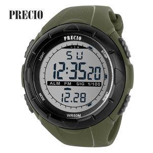 프레시오 남성용스포츠전자손목시계군인군용 N25-LK