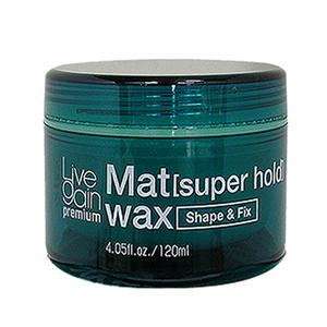 새한 리브겐 프리미엄 매트 수퍼홀드 왁스120ml