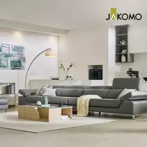 모리슨 6인 기능성 슈렁큰 천연면피 소가죽 소파+스툴