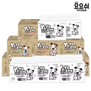 요요쉬 대용량 애견기저귀 단계별 밴드형 / 팬티형 30매 X 3P