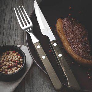 [트라몬타나][트라몬티나, Tramontina] Polywood 나이프, 스푼, 포크 양식기 모음