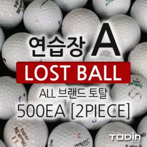 골프연습장 A급 2피스 혼합 로스트볼 500알
