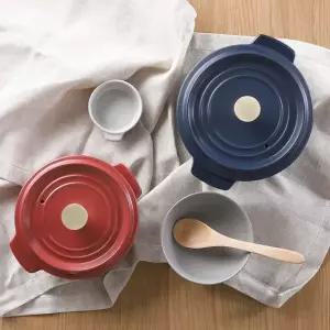 네오플램 내열자기 칸 뚝배기 2종 세트 (16cm+18cm)