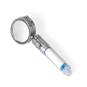 절수형 투버튼식 필터 샤워헤드  정수샤워기 샤워기