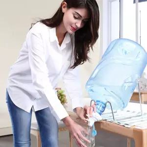 캠핑 이동식 생수통 거치대 취수 밸브세트/받침대