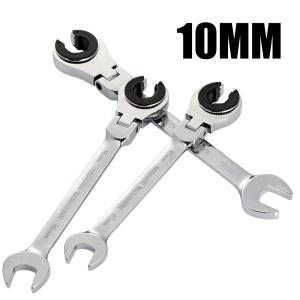 오픈형 라쳇 플렉시블기어렌치 10mm / 스패너 깔깔이