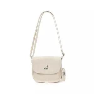 [캉골]럭키 캔버스 미니 크로스백 Ⅱ 3242 아이보리