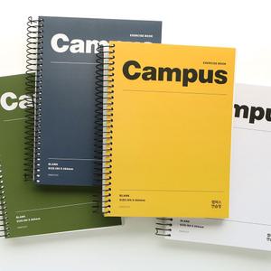 핑크풋 5000 무지 연습장-캠퍼스 디자인 랜덤