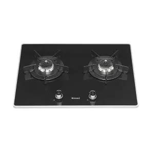 [린나이](강남점)[신세계강남] 린나이 2구 빌트인 가스쿡탑 블랙펄 RBR-P2501D [케이스미포함]