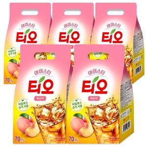 티오 아이스티 복숭아맛, 13g, 350개입