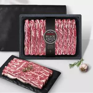 [롯데백화점]인정식탁 초이스 미국산 블랙앵거스 LA갈비 세트 4kg