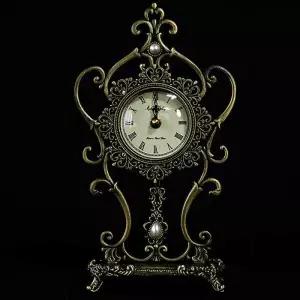 아트박스/익스트리모 Interior 하트 엔틱 탁상 추시계 약17x6.5x30cm