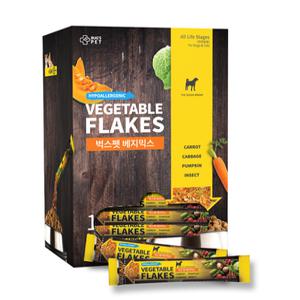 벅스펫 강아지 건강 야채 베지믹스 베지스틱 120개입+스틱 5p