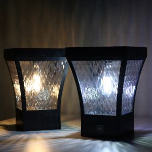 태양광 LED 카페문주등 (데크형 80타입)/문주 카페등 필라멘트 LED 2단계점등모드 펜션 전원주택 농막 시골집 테라스 야외 데크등 테이블조명 루프탑 화단 잔디등 가든조명