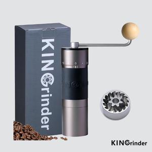 킨그라인더 K6 수동 핸드밀 캠핑 커피 그라인더 분쇄기