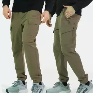 모렉스 남성 레전드 스판 카고 바지 작업복 밴딩 등산 팬츠 트레이닝 츄리닝 308