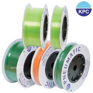 KPC 국산 PU 우레탄 연질호스/직관호스 100m 1롤 (녹색/주황색/형광연두색) 외경/8,10mm 에어튜브