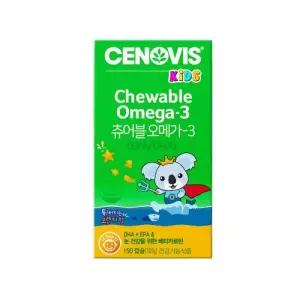 세노비스 키즈 츄어블 오메가 3 150캡슐, 1개