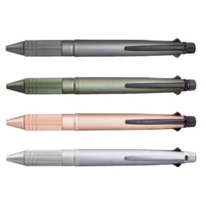 유니/MSXE5-2000-05A/제트스트림 메탈 4색+샤프 0.5mm