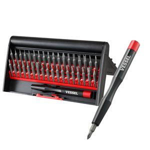 베셀 정밀드라이버세트 No.9836 /비트36PC 스탠드형 시계드라이버