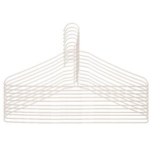 코디스 국내생산 세탁소 코팅옷걸이 굵은백색