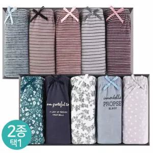 (30%즉시할인) 프로 미디 택1 (5매입) 여성팬티 면팬티