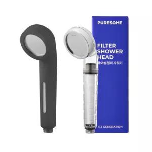 퓨어썸샤워기+커버(딥블랙) 