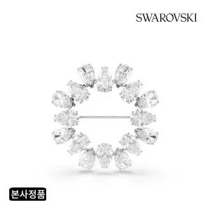 [스와로브스키](강남점)[본사정품/쇼핑백증정] Matrix 로듐 브로치 5714646