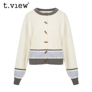 [티뷰] 토글버튼배색니트가디건_V4D-CCA009