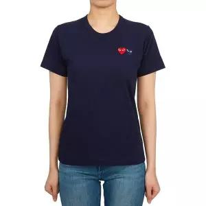 [꼼데가르송]  더블와펜 여성 반팔티셔츠 AZ T225 051 2