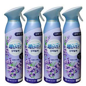 페브리즈 에어 라벤더 부케 165gx4개 바닐라라벤더