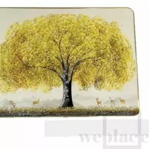 위플레이스 돈나무 액자 30x40(화이트) 거실액자인테리어