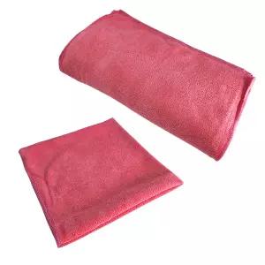 제이오마켓 초극세사 고중량 양테리 이지타올 40X40 핑크 20P/청소용 주방 세차 극세사 손걸레 보루 융 요술 행주