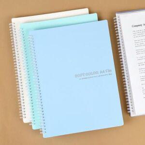 아이비스 6000 컬러PP스프링클리어화일40P(SP) 12785