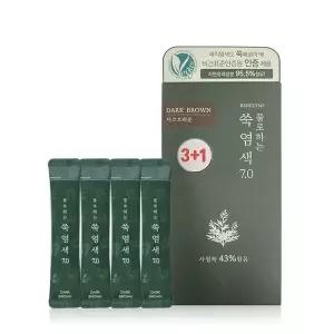 [NS홈쇼핑]베네자임 물로하는 쑥염색7.0 다크브라운 [10gx4]기획세트[35254238]