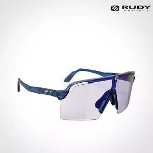 루디 선글라스 스핀쉴드 프로 크리스탈 아비오 / 퍼플 미러+변색 SP987502-0000 스포츠 고글
