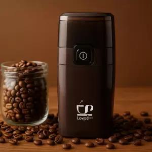 로페 원두 자동 분쇄기 커피 그라인더 원두가는 기계 CG-1011 브라운